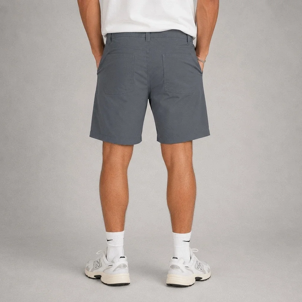 Ascend Shorts Men 32 Gray Hiking Nylon Stretch Outdoor Cargo Performance Fishing